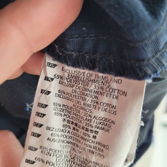 5 11 tactical Womens 16 Taclite pro ripstop navy blue 7 pocket cargo pants - Picture 5 of 8